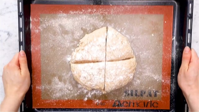 Traditional Irish Soda Bread Recipe - Savory Nothings