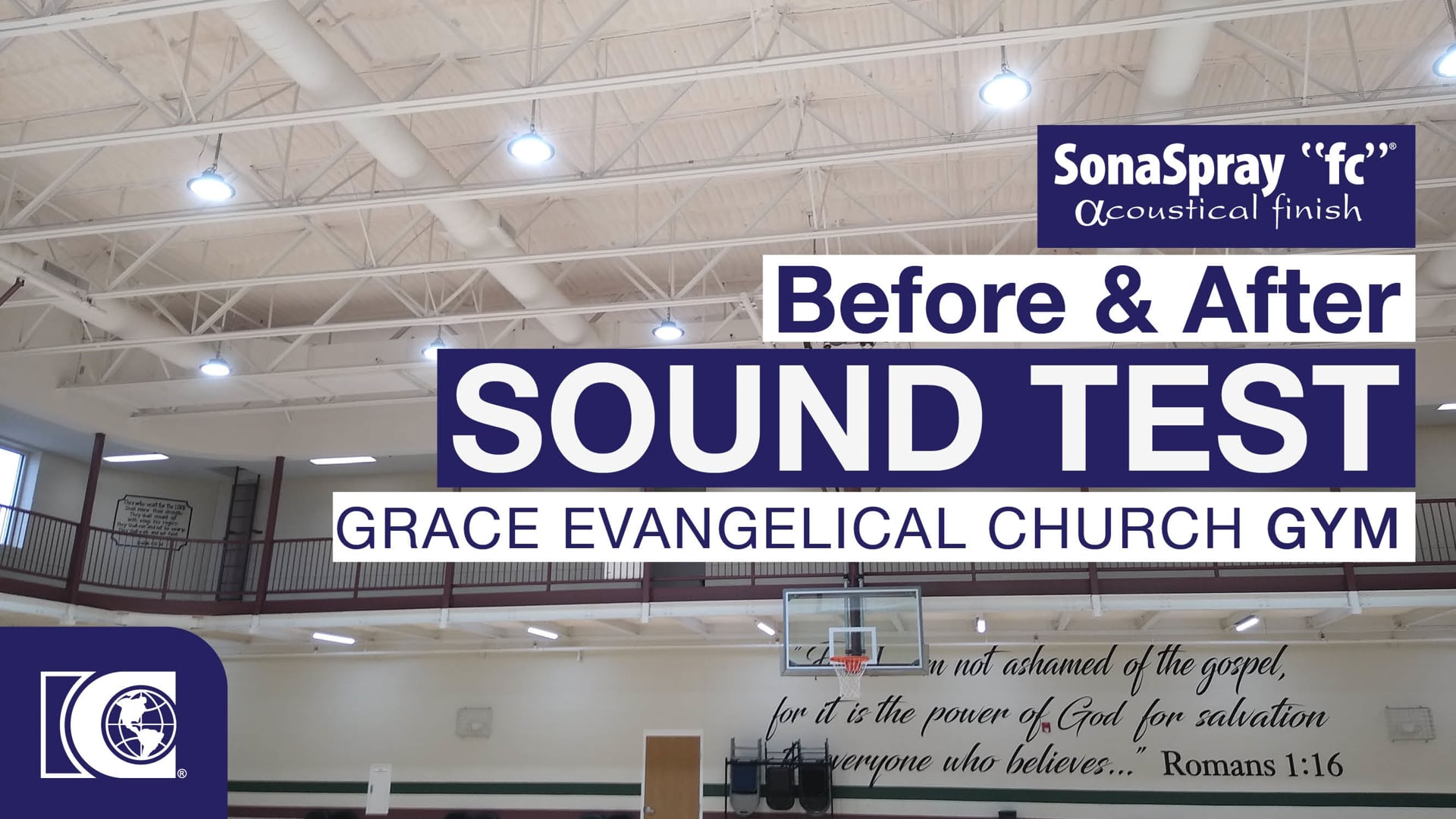 Grace Gym Before & After Sound Test