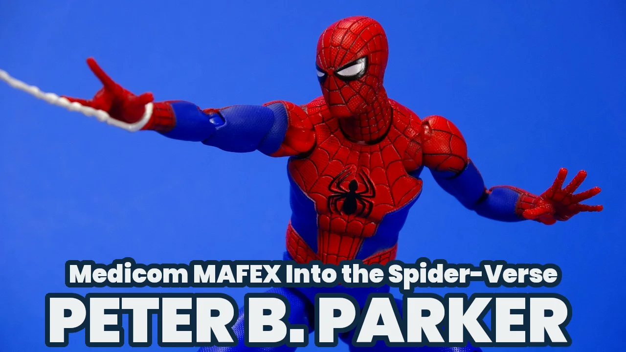 Mafex spider man into best sale the spider verse peter parker