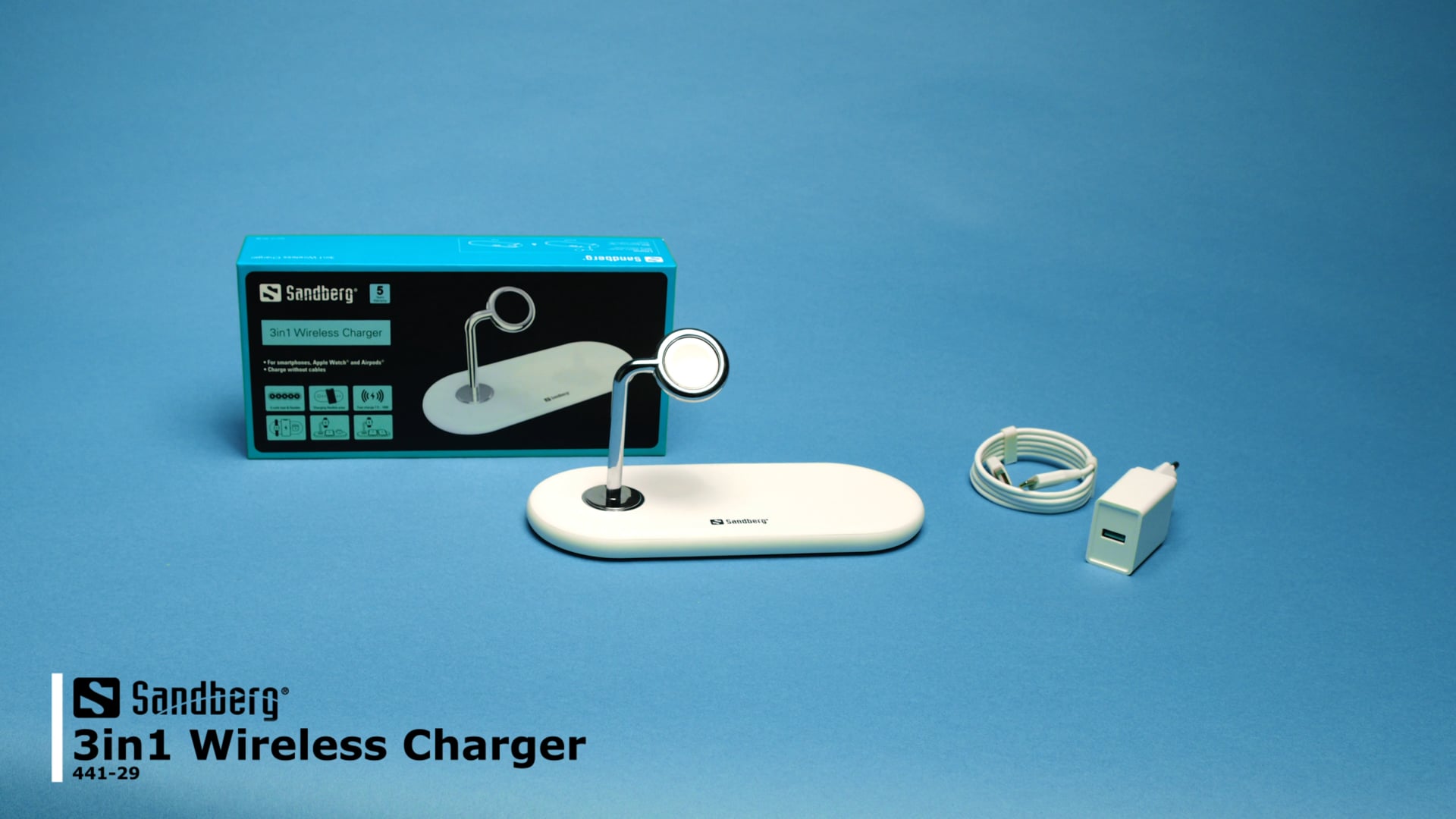 3in1 Wireless Charger Stand