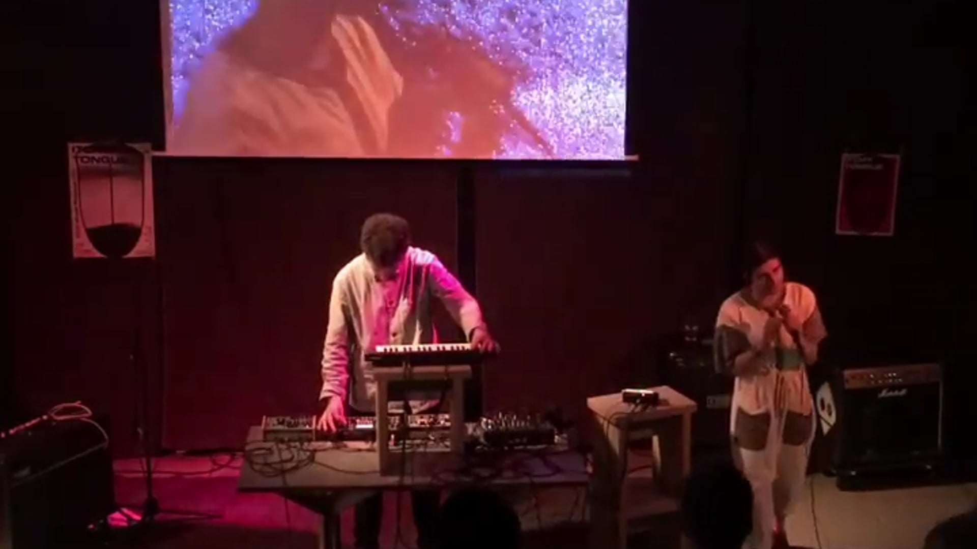 Performance “The Little Green Man” at the Itchy Tongue festival 2019