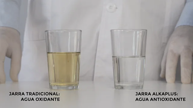 Jarra de Agua Alcalina Alkaplus y antioxidante Waters