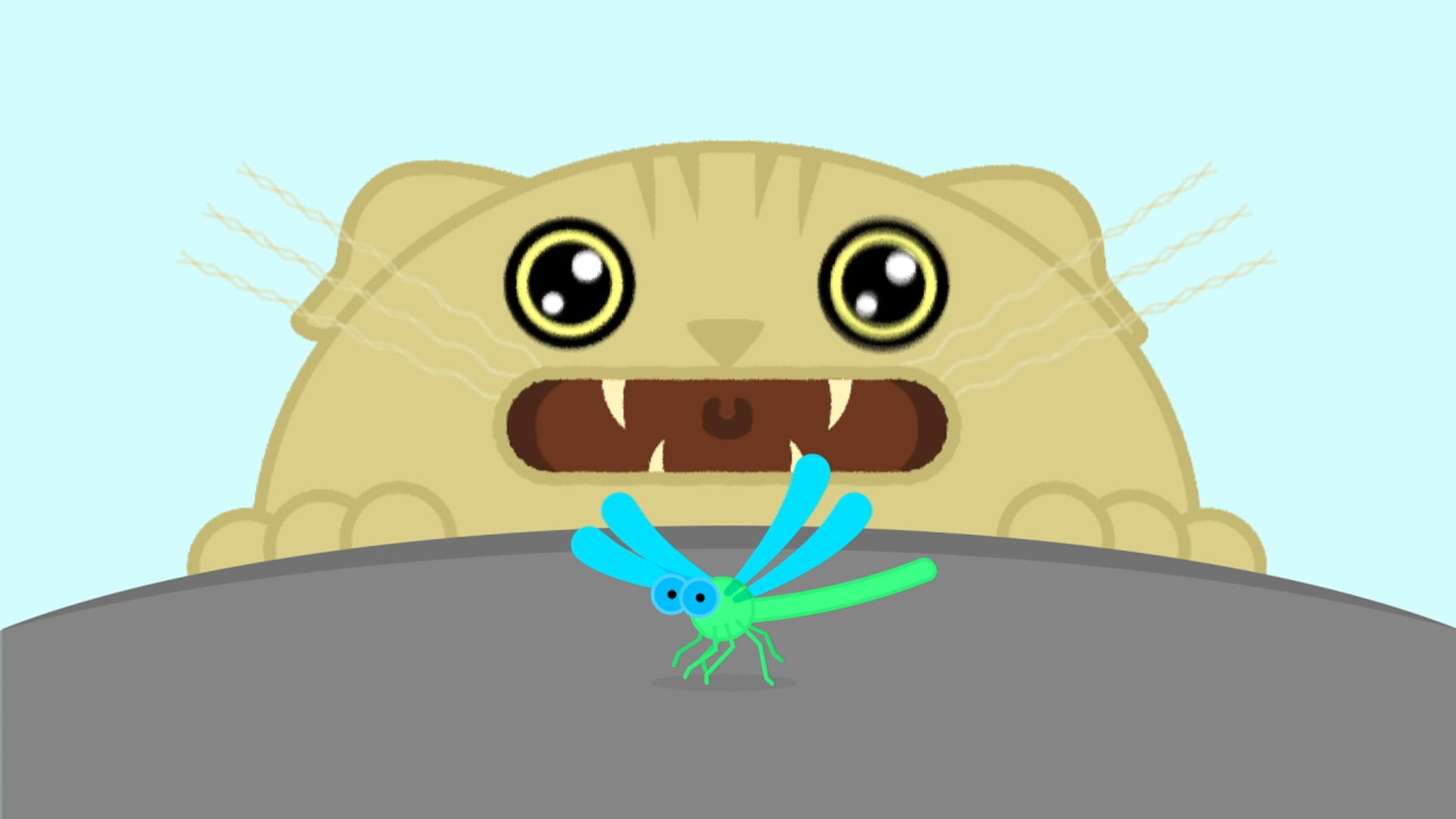 Simba chattering dragonfly