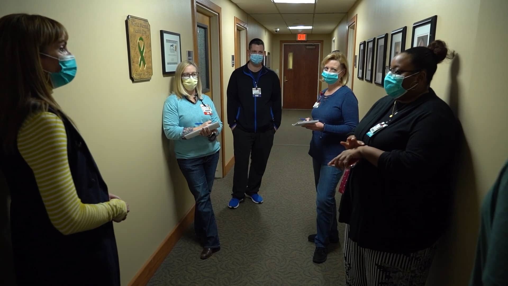 Team members at UofL Health Peace Hospital put safety first every day