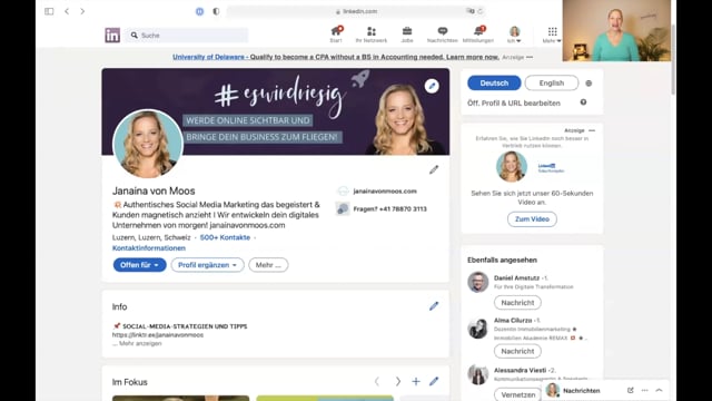 LinkedIn Kenntnisse bestätigen