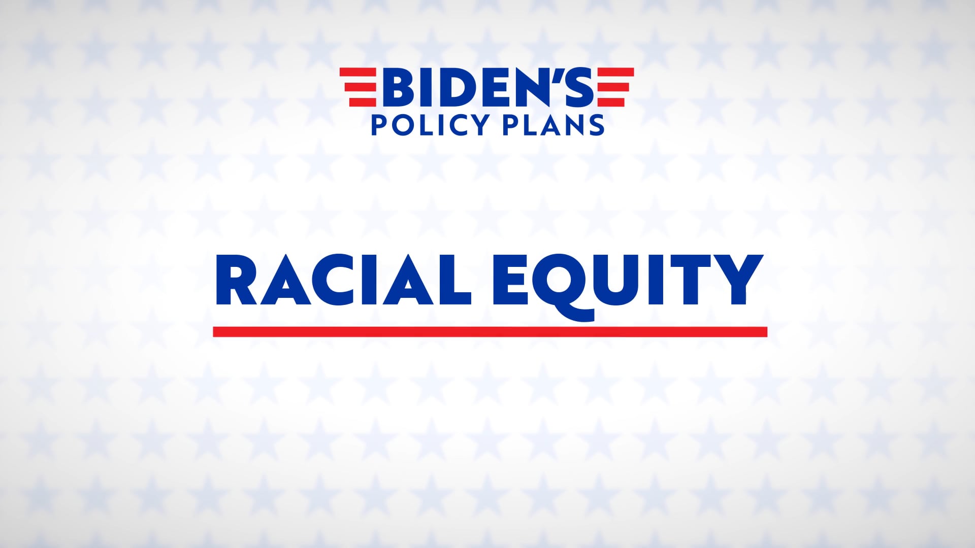 Biden Policy: Racial Equity