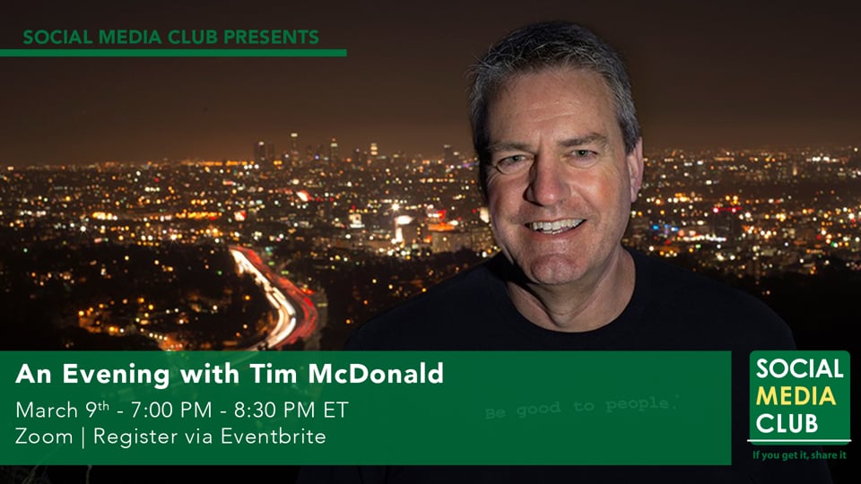 An Evening With Tim McDonald