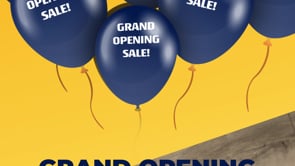 Grand Opening Sale - Balloons - 50 off