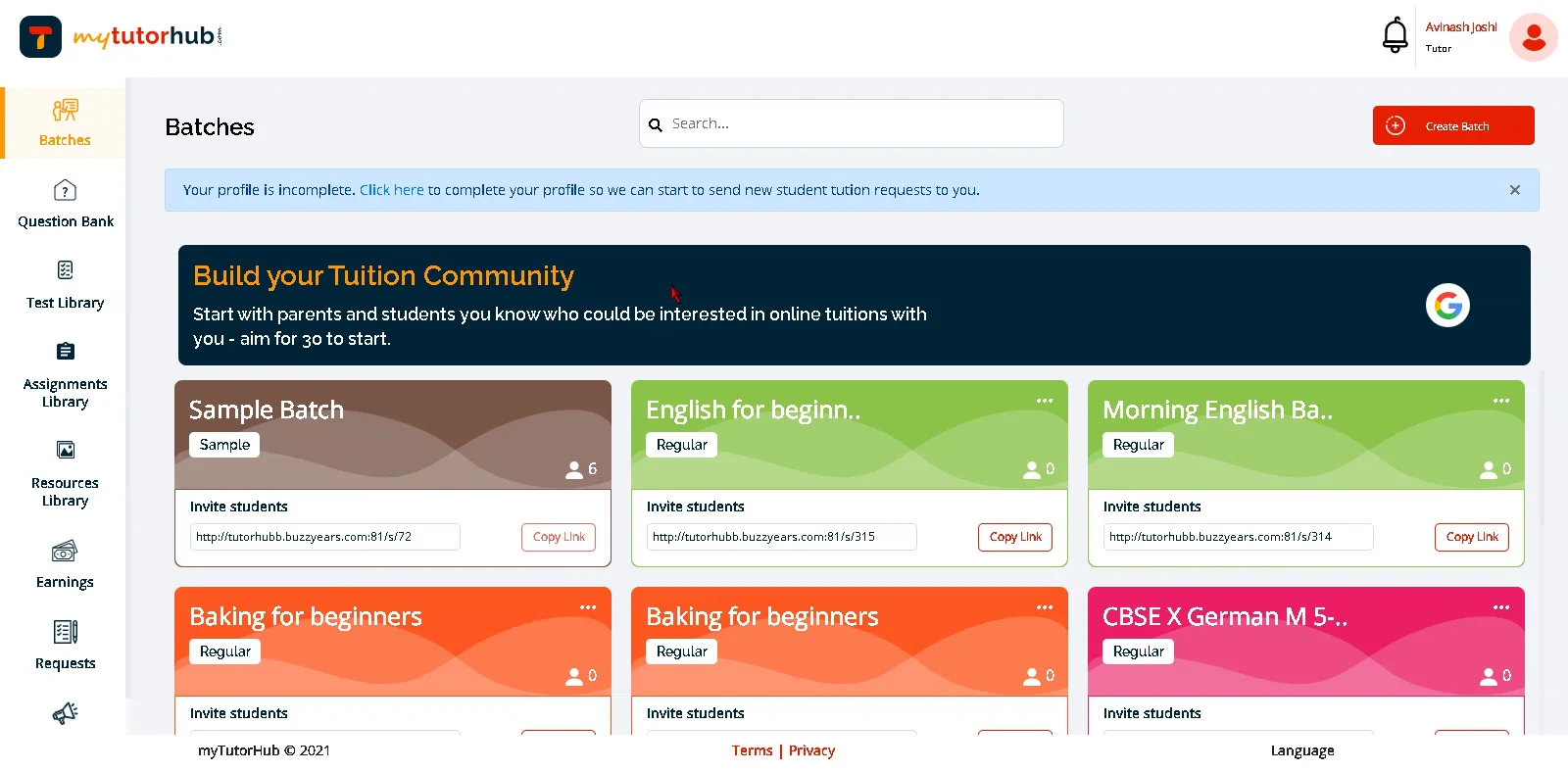 How Tutors can edit their profile myTutorHub on Vimeo