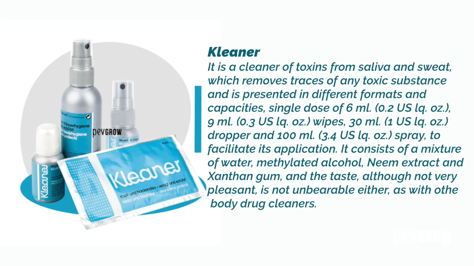 Sale of Kleaner, toxin cleaner.
