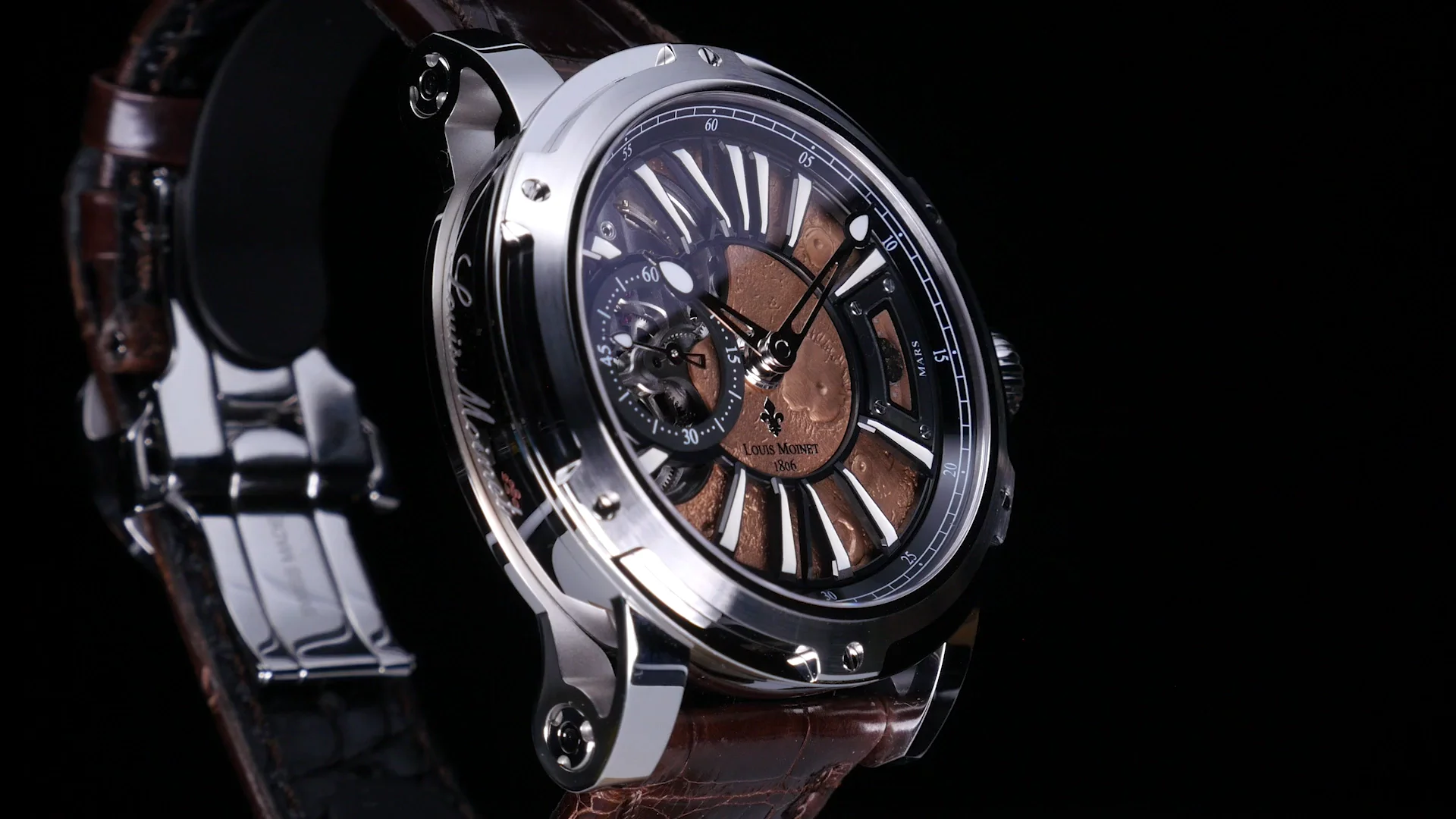 Metropolis Mars - A genuine Mars fragment on your wrist by Louis