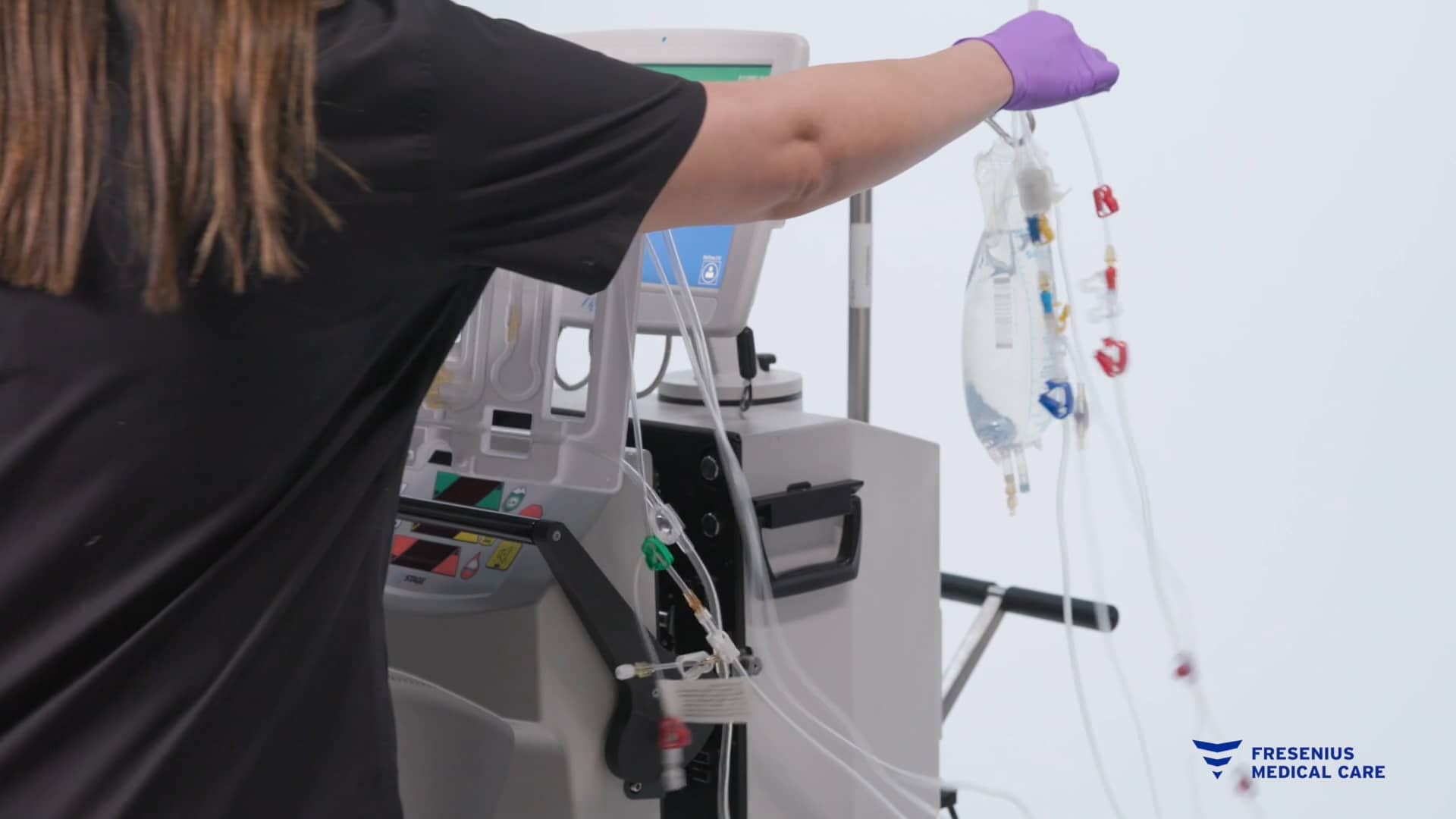 NxStage System One S with NxView Loading the Cartridge on Vimeo