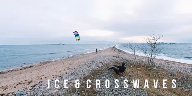 Ice and Crosswaves