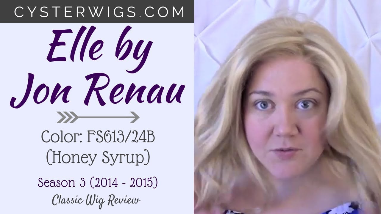 CysterWigs Wig Review Elle by Jon Renau Color FS613 24B Honey Syrup S3E102 2014