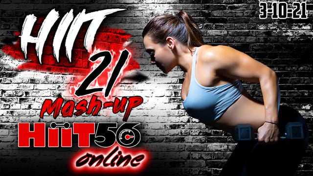 HIIT 21 | MASSIVE CALORIE BLAST | with Pam | 3/10/21