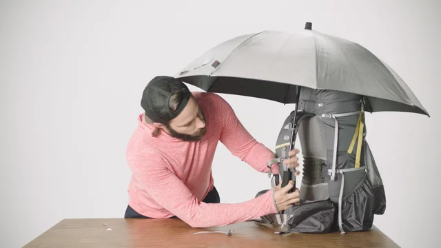 A Hands Free Umbrella