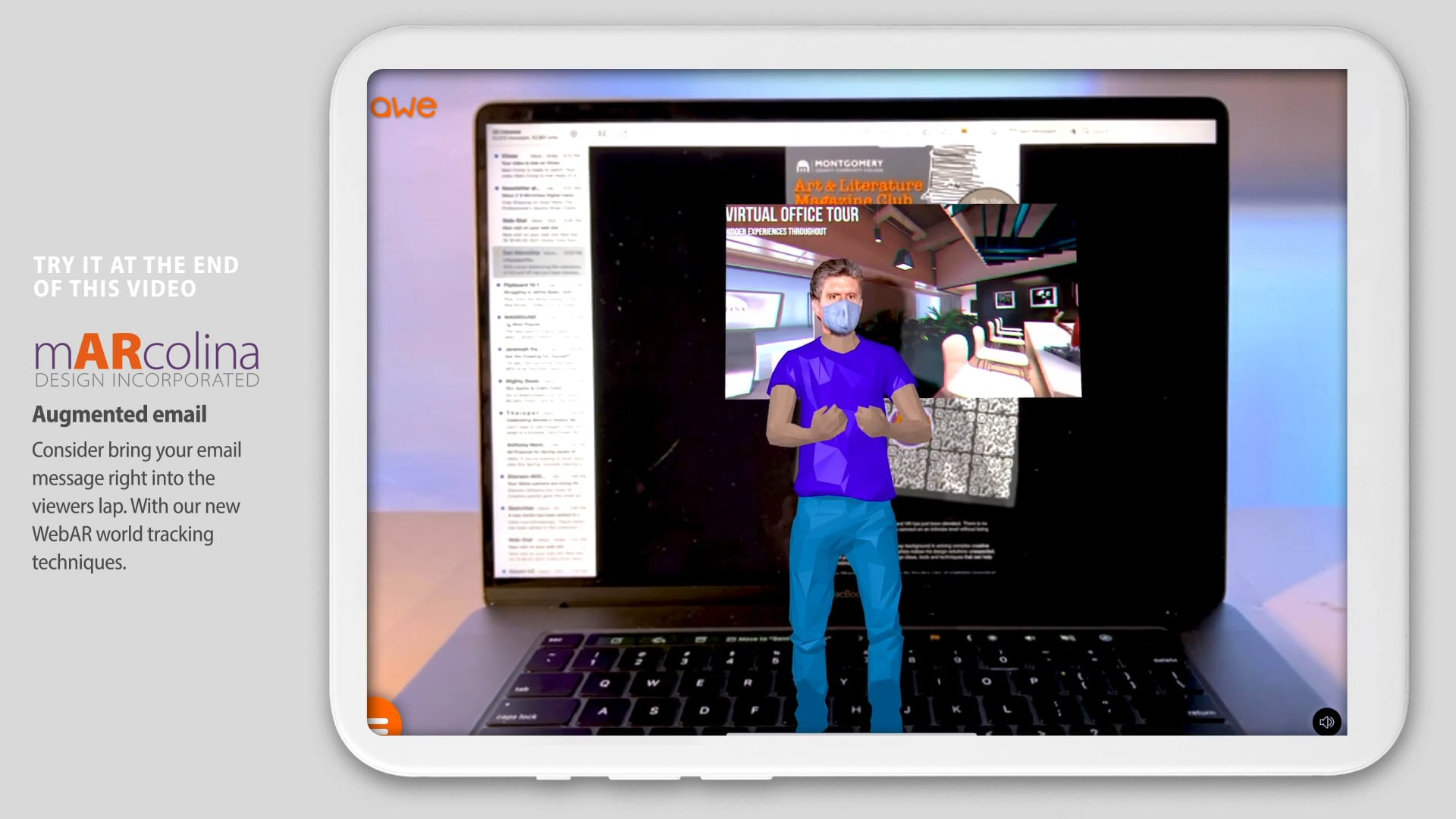 MCC Lecture Augmented Email Demo