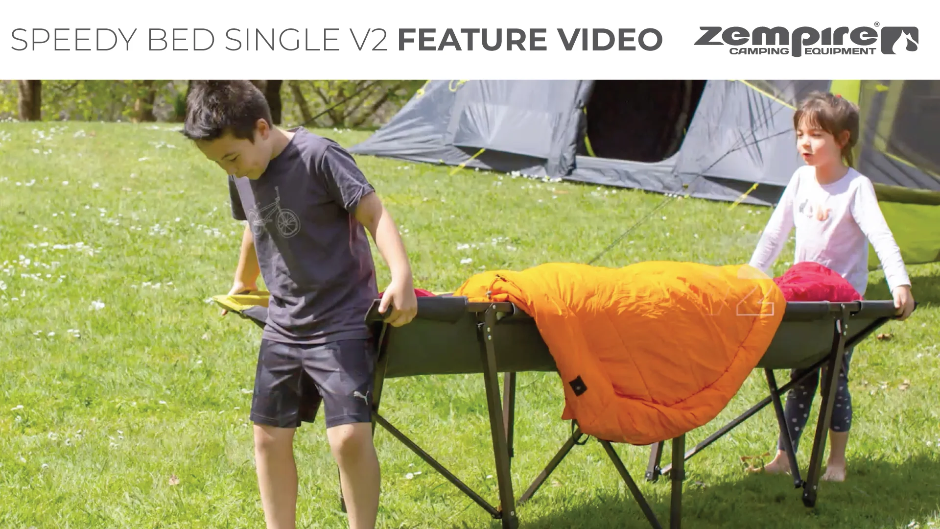 Zempire Speedy Bed Single V2 Feature Video