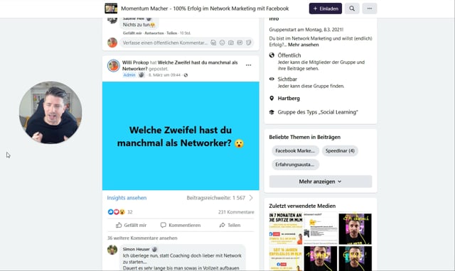 Die neue Macht von einfachen Text Postings