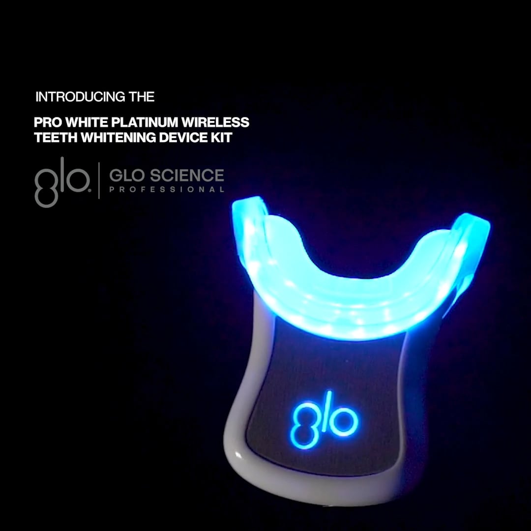 Available NOW from your dentist - GLO Pro White Platinum Wireless Teeth ...