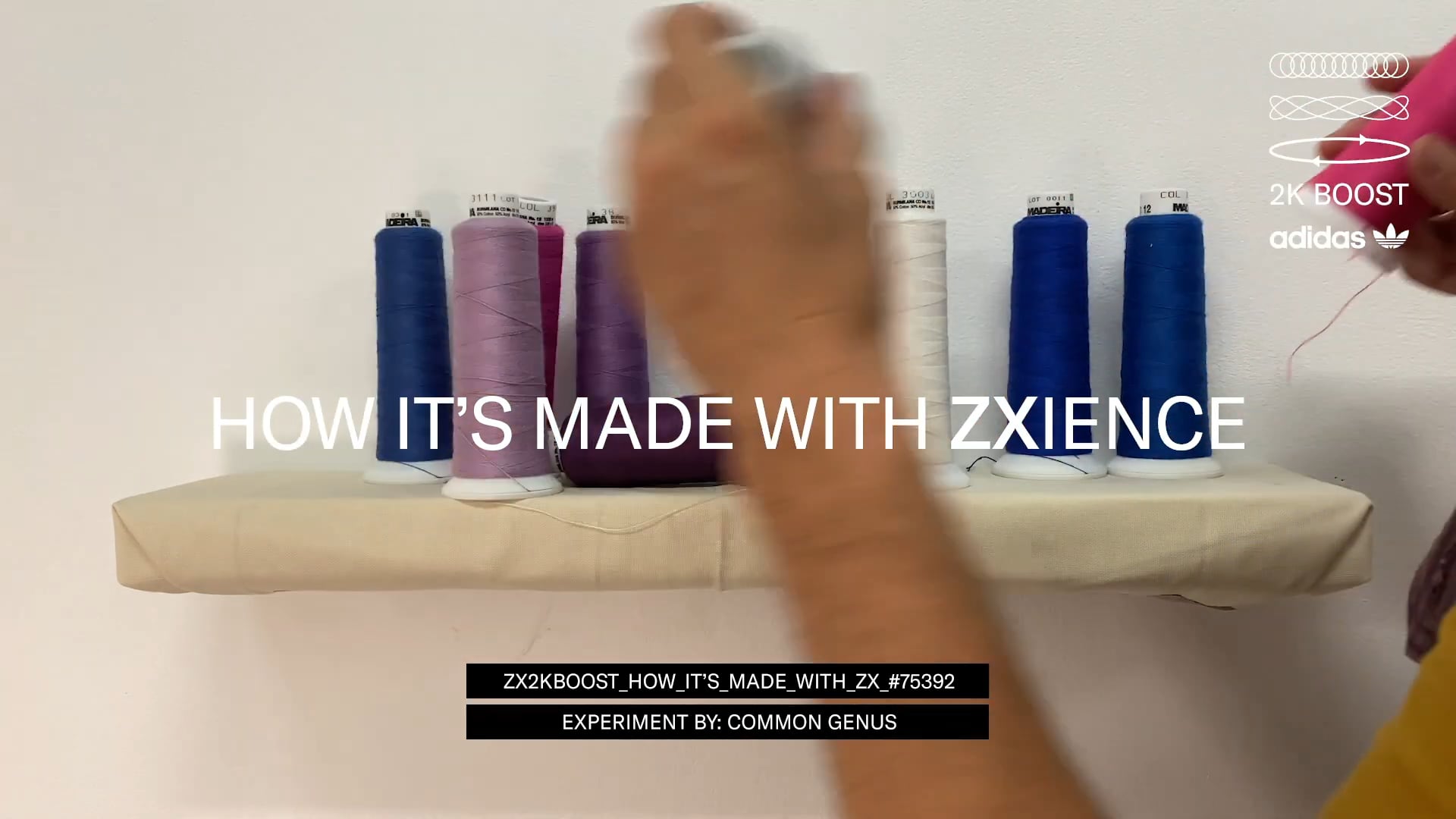 adidas Originals   ZX 2K BOOST   How it's made with ZXience Common Genus