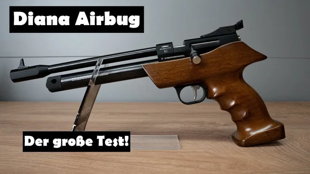 Diana Airbug CO2 pistol - My test and review - AirGhandi