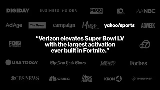 Super Bowl: Verizon takes game to Yahoo, 'Fortnite,' and concert