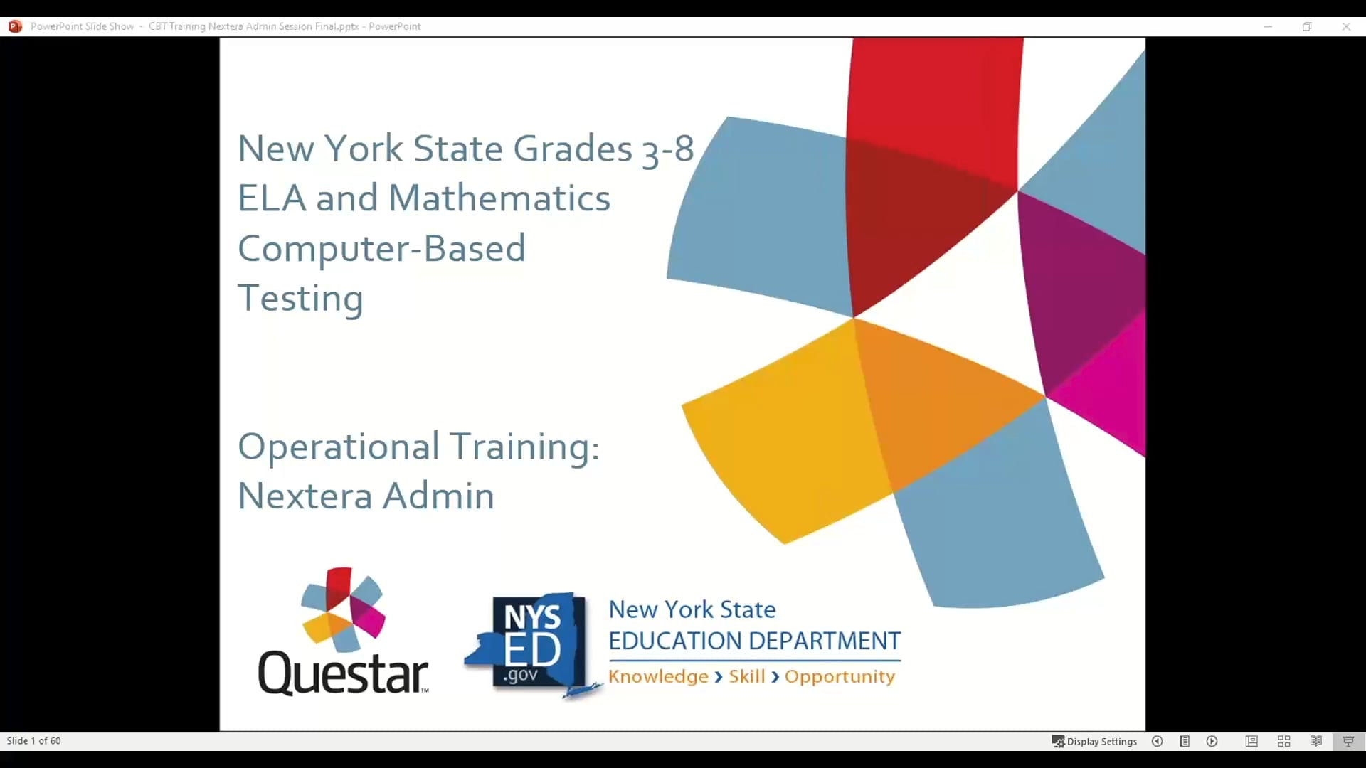 NYS Grades 38 ELA and Mathematics ComputerBased Testing Operational