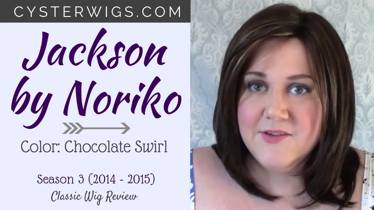 Noriko wigs clearance in chocolate swirl