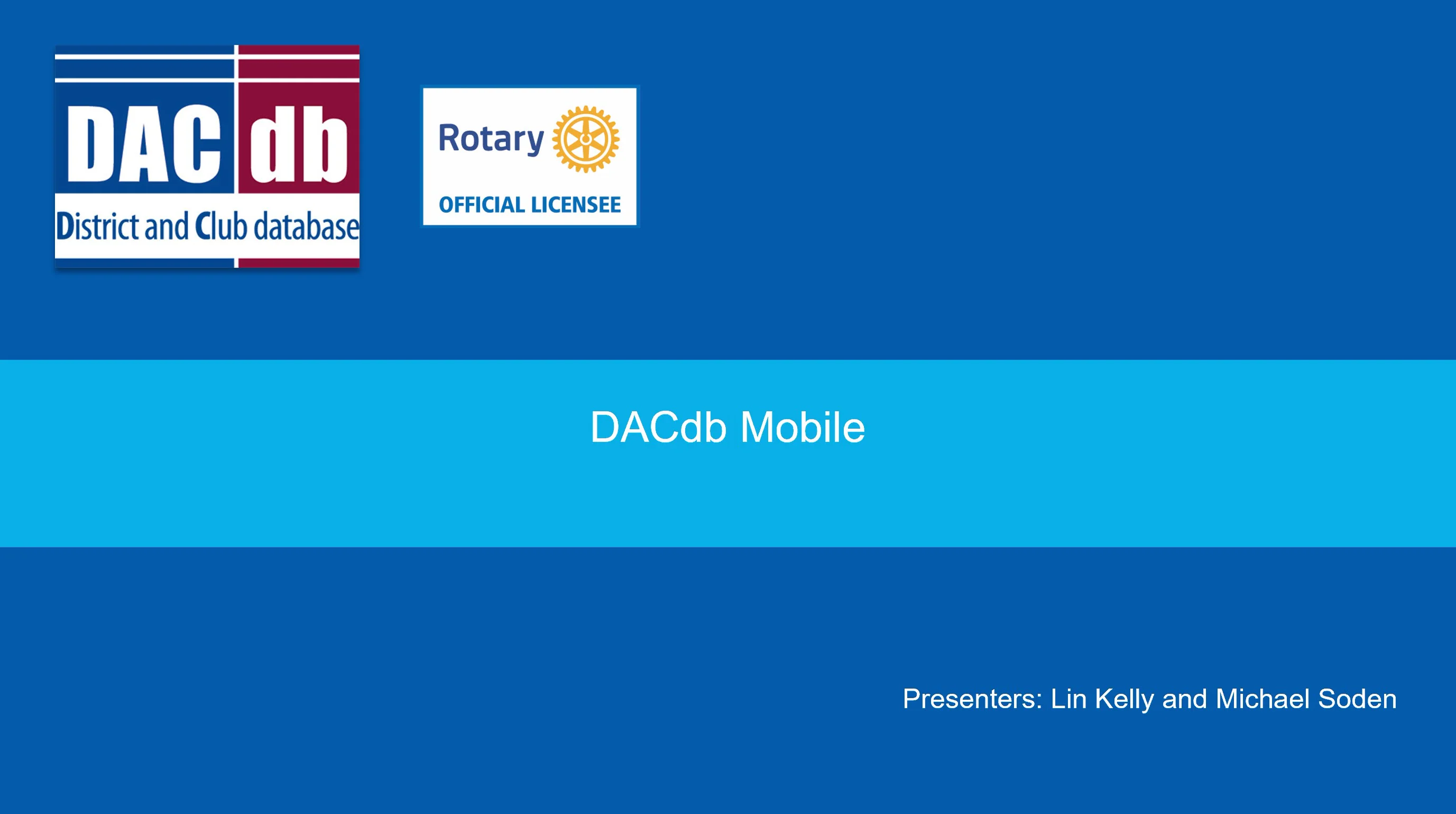DACdb Mobile on Vimeo