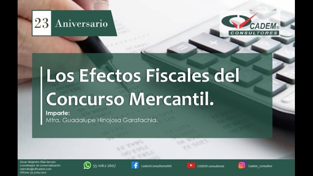 LOS EFECTOS FISCALES DEL CONCURSO MERCANTIL