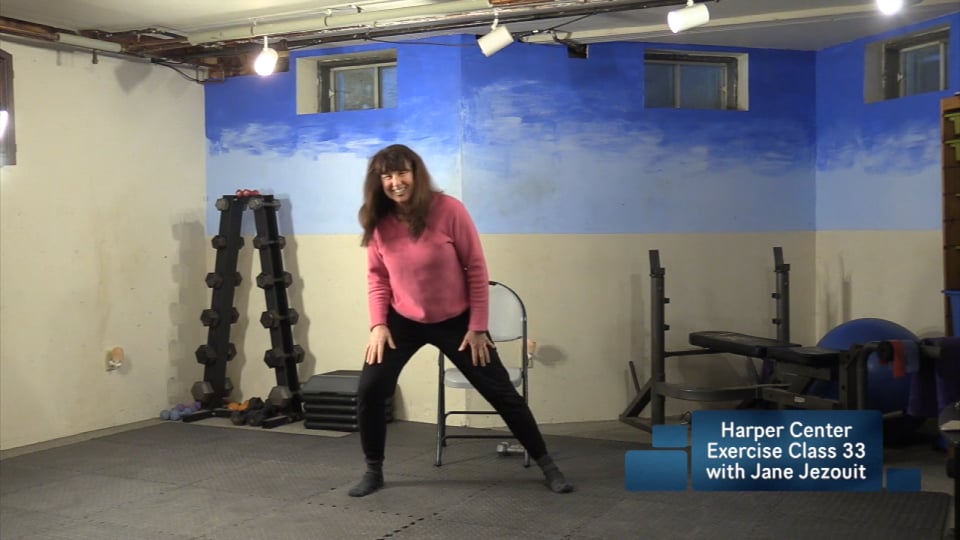 Harper Center Exercise Class 33 with Jane Jezouit 3.11.21
