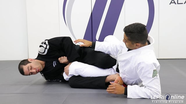 Standing Straight Ankle Lock Submission