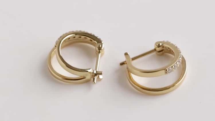 Double Hoop Earrings - Toda