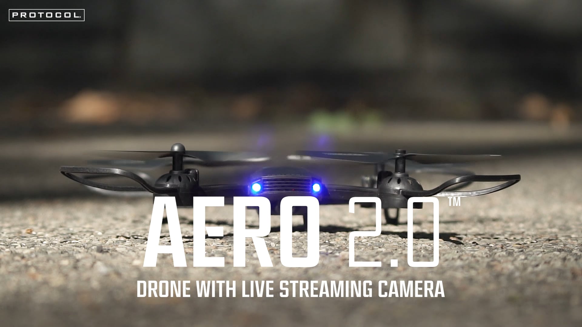 protocol air drone with live streaming camera