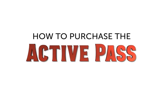 Purchasing the Active Pass