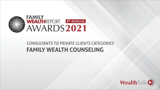EXCLUSIVE: Family Wealth Report Awards 2021 - Video Interview - Wells Fargo placholder image