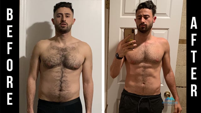 Antonio, 27, before and after