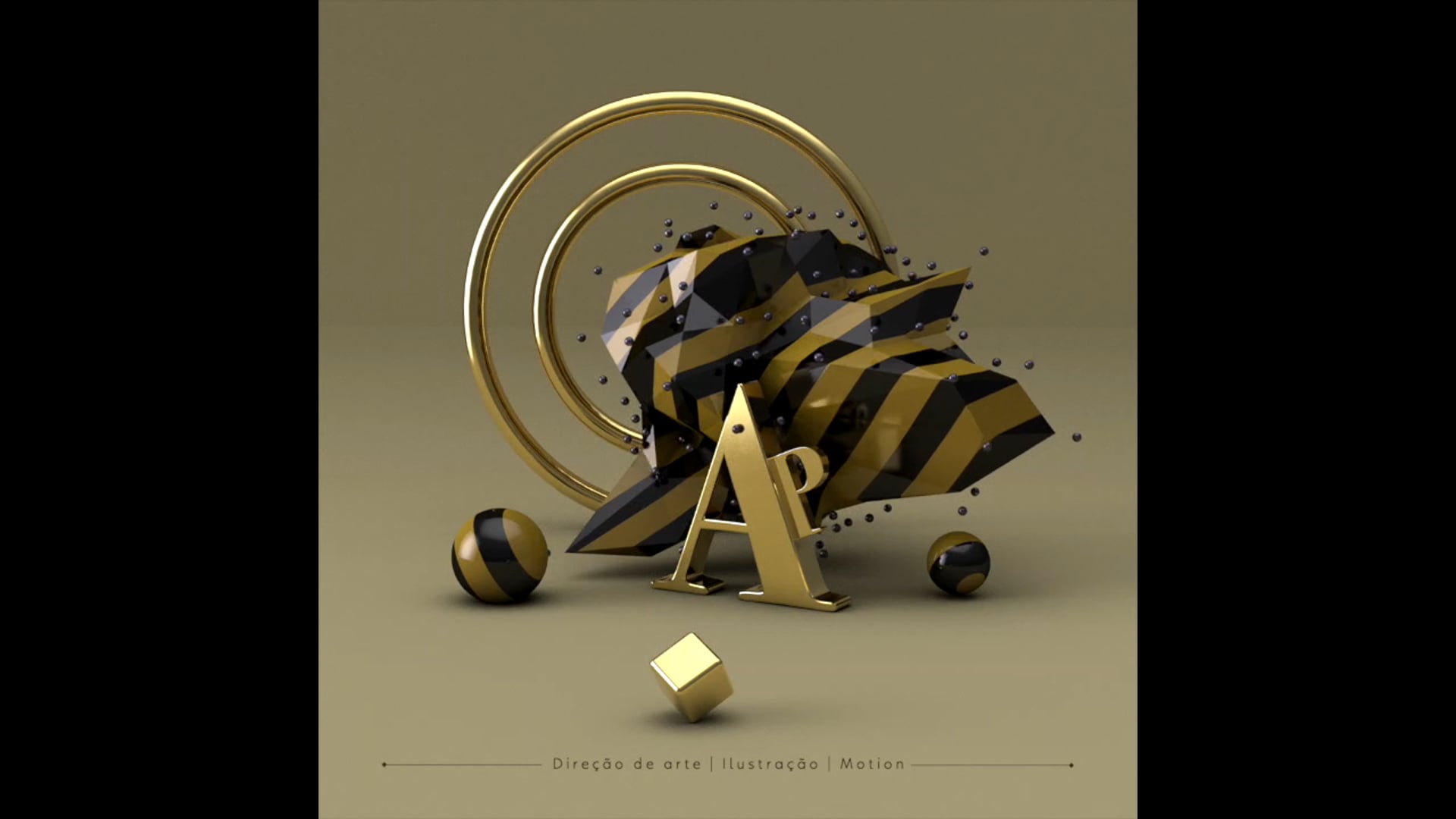 Post animado redes sociais