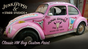 Junk Gypsy x Starr Studios VW Bug Custom Paint