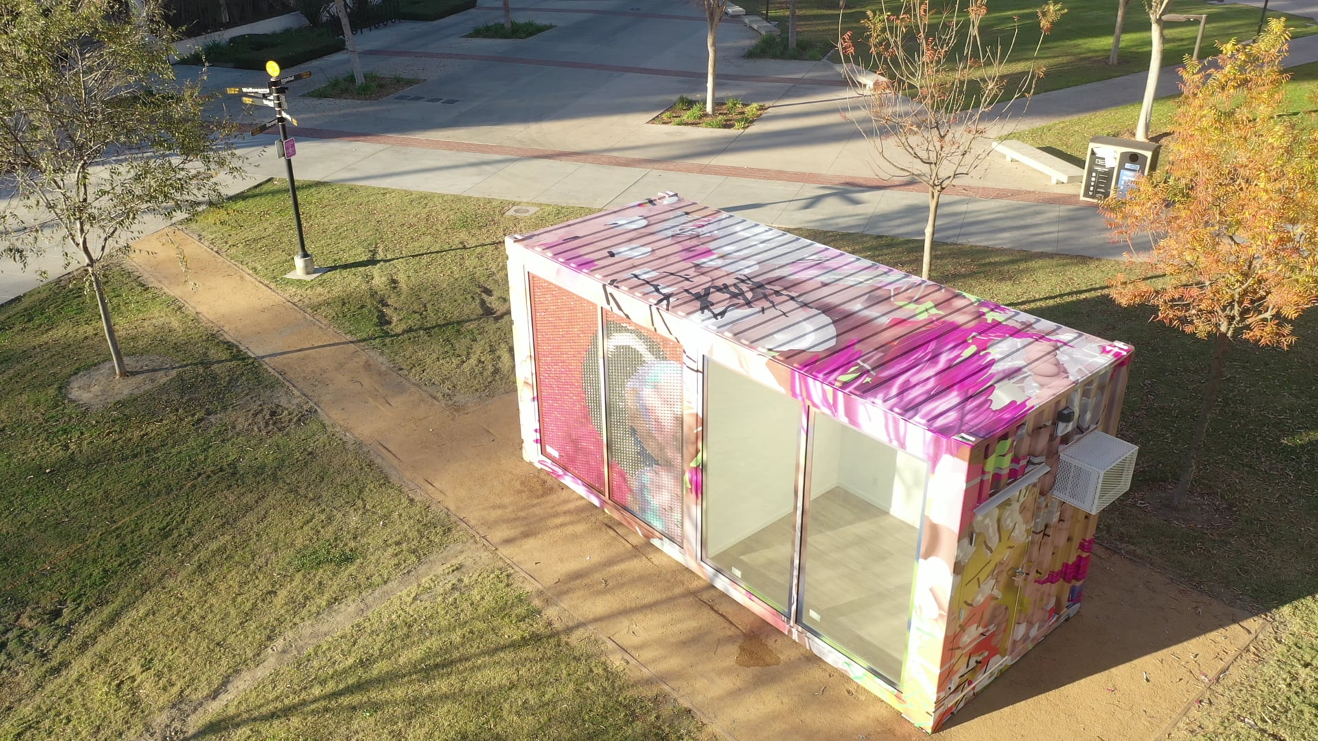 sm[ART]box at CSULB Drone Footage