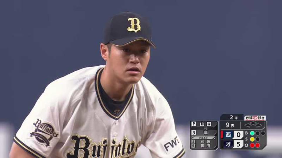 【9回表】バファローズ・山田 10人の投手完封リレーを締める!! 2021/3/14 B-L