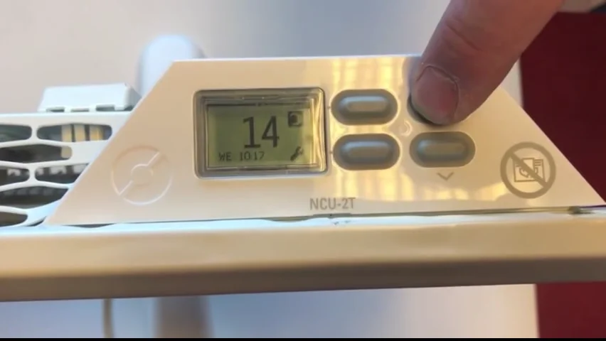 Installing and programming Nobø NCU 2T or Dimplex DCU 2T on Vimeo
