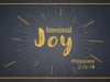 Intentional Joy