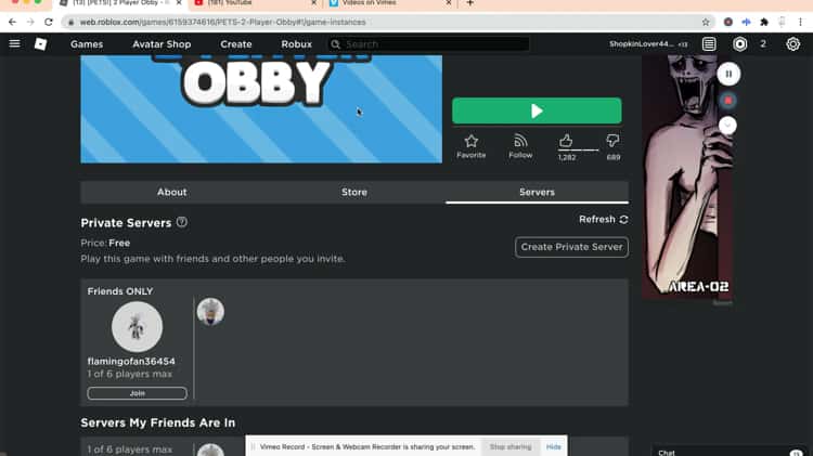 Roblox games! (PART 1) on Vimeo