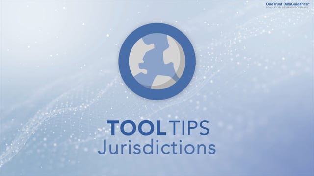 Tool Tips: Jursidictions