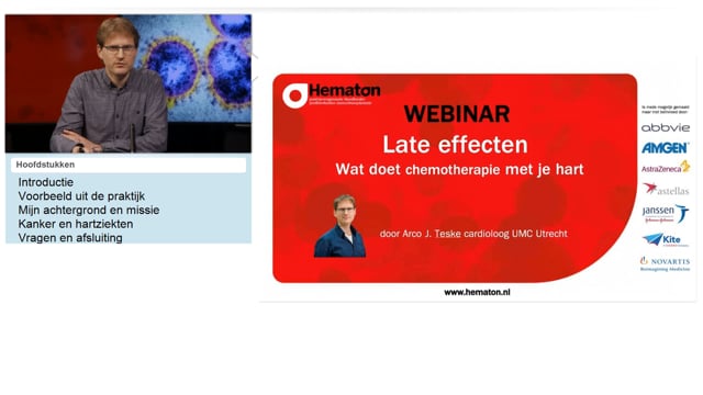 Webinar Late effecten: Wat doet chemotherapie met je hart