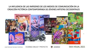 La influencia de las imágenes de los medios de comunicación en la creación pictórica contemporánea de jóvenes artistas occidentales