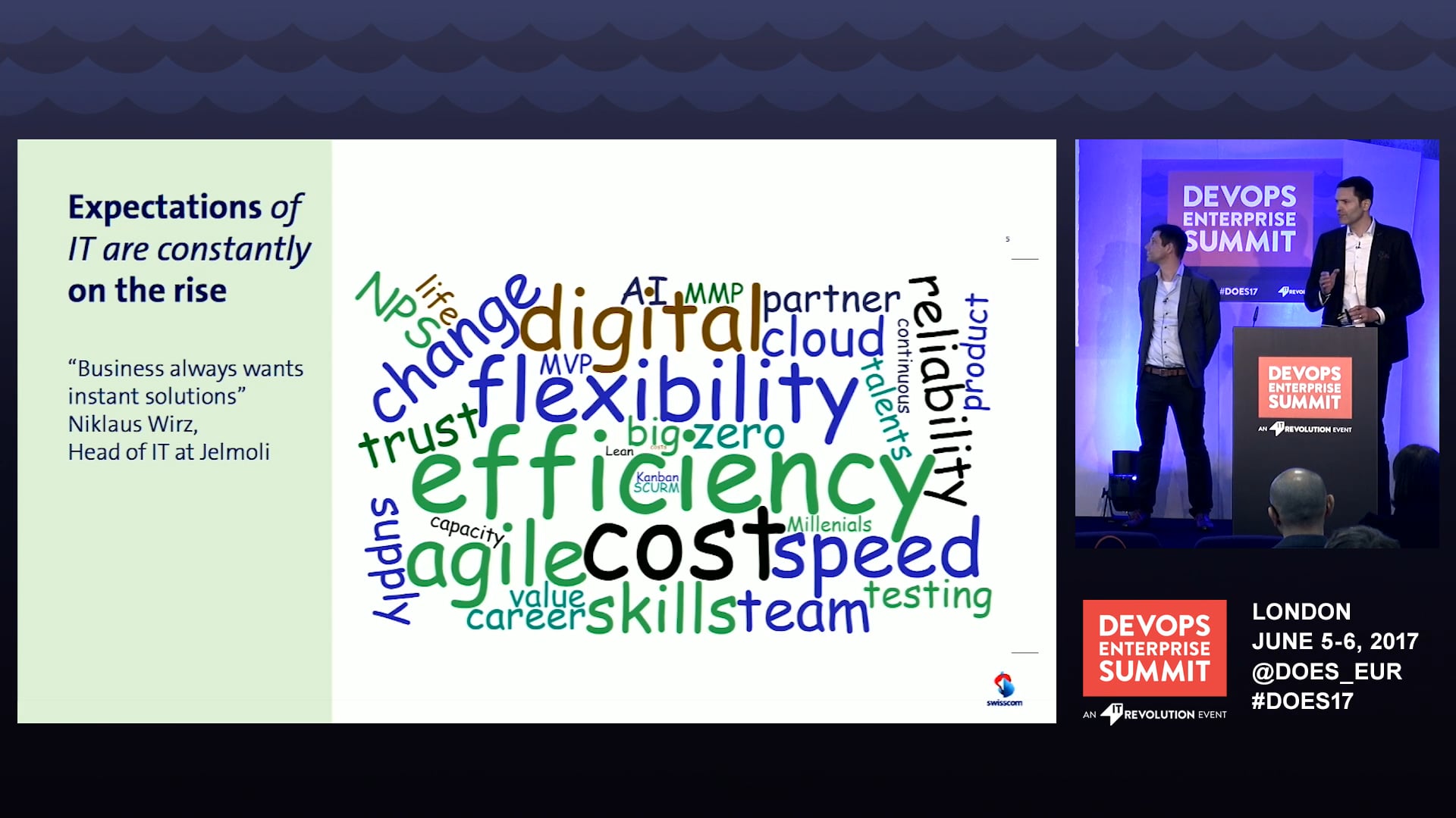 Swisscom: Our Journey to Make Agile and Continuous the New Normal