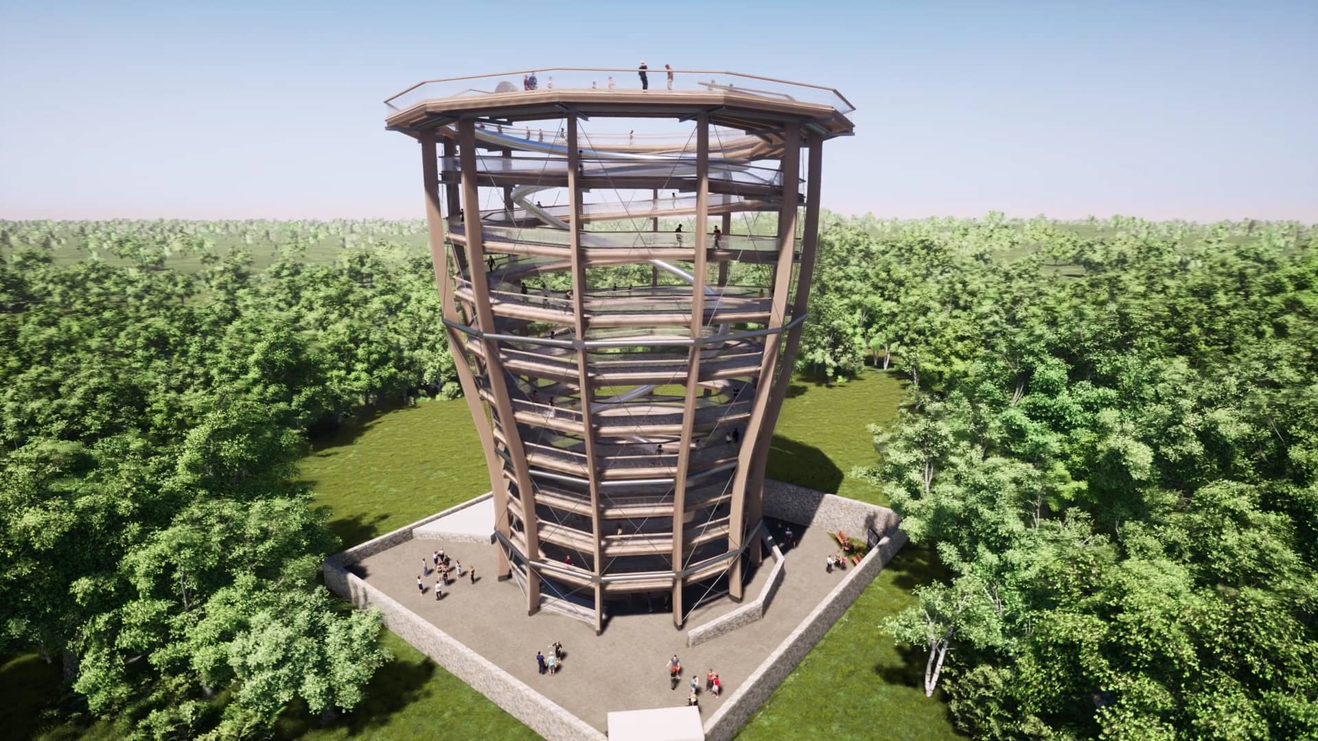 Avondale Treetop Walk & Tower 3D tour on Vimeo